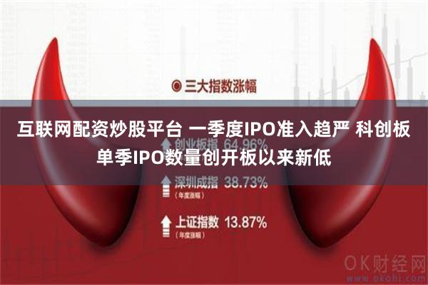 互联网配资炒股平台 一季度IPO准入趋严 科创板单季IPO数量创开板以来新低