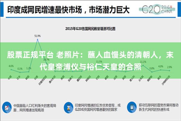 股票正规平台 老照片：蘸人血馒头的清朝人，末代皇帝溥仪与裕仁天皇的合照