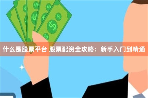 什么是股票平台 股票配资全攻略：新手入门到精通