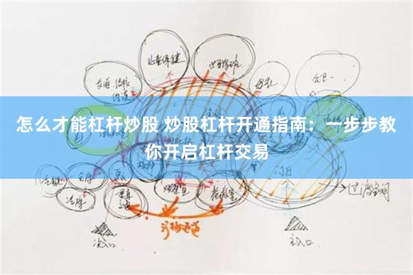 怎么才能杠杆炒股 炒股杠杆开通指南：一步步教你开启杠杆交易